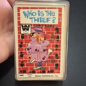 Whitman 1966 Card Game To Catch A Thief Complete in Case